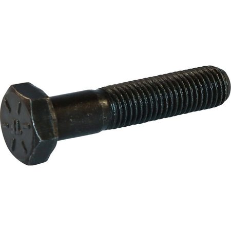 Grade 8, 5/16-18 Hex Head Cap Screw, Plain Steel, 4-1/2 In L, 50 PK